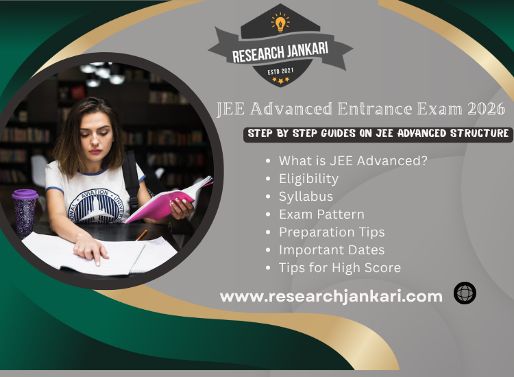 JEE Advanced Entrance Exam 2026, Registration, Important Dates & Study Tips