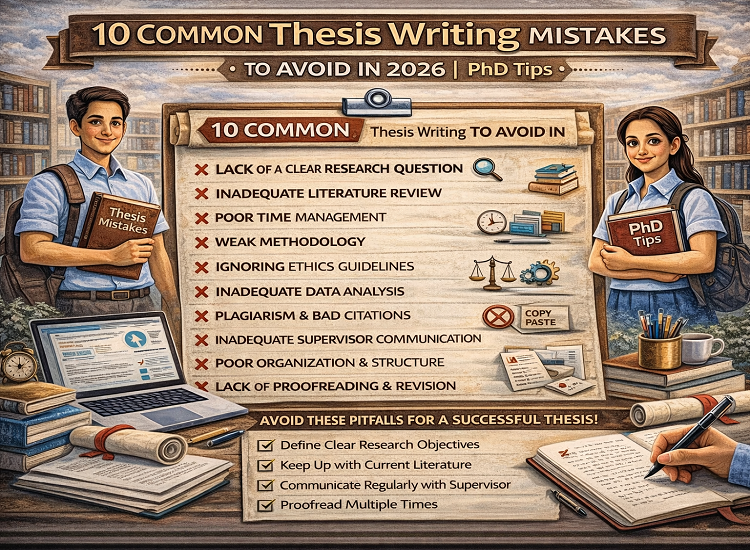 10 Common Thesis Writing Mistakes to Avoid in 2026 | PhD Tips ...