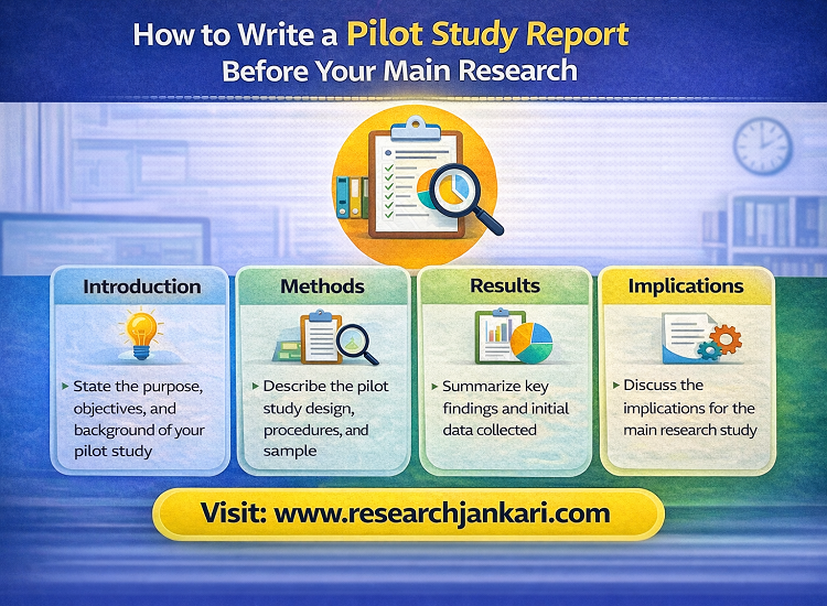 Pilot Study In Research Example How to Write a Pilot Study Report: A Step-by-Step Guide (2026 ...