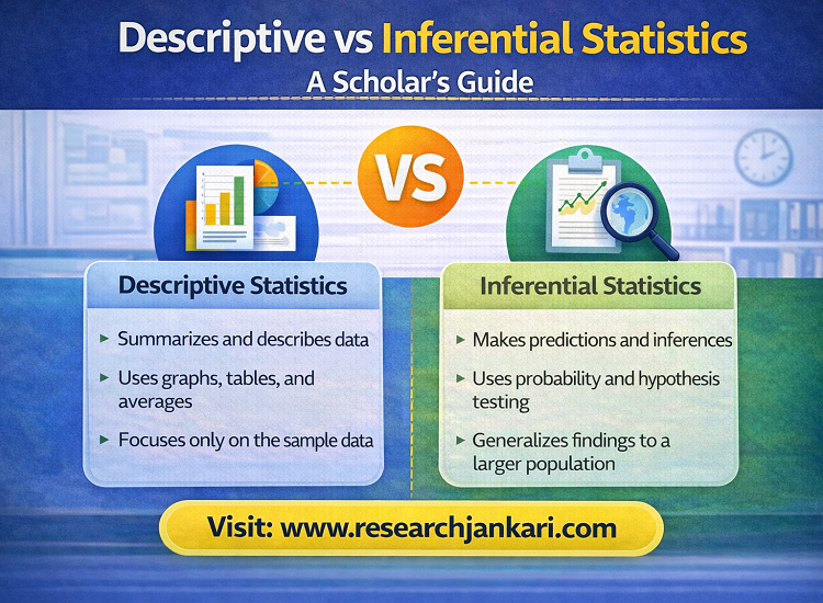 Descriptive vs Inferential Statistics: A Scholar’s Guide | inHaryana.com