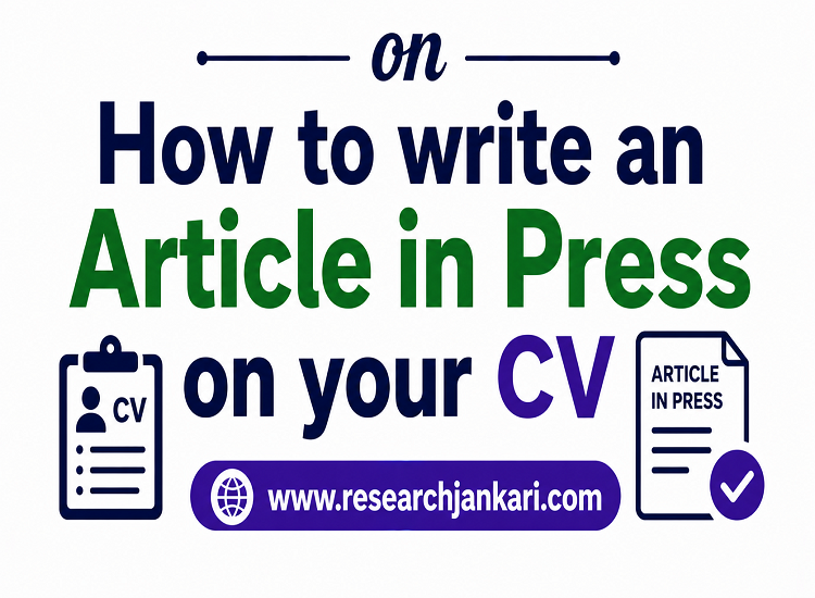 Article In Press How to List an