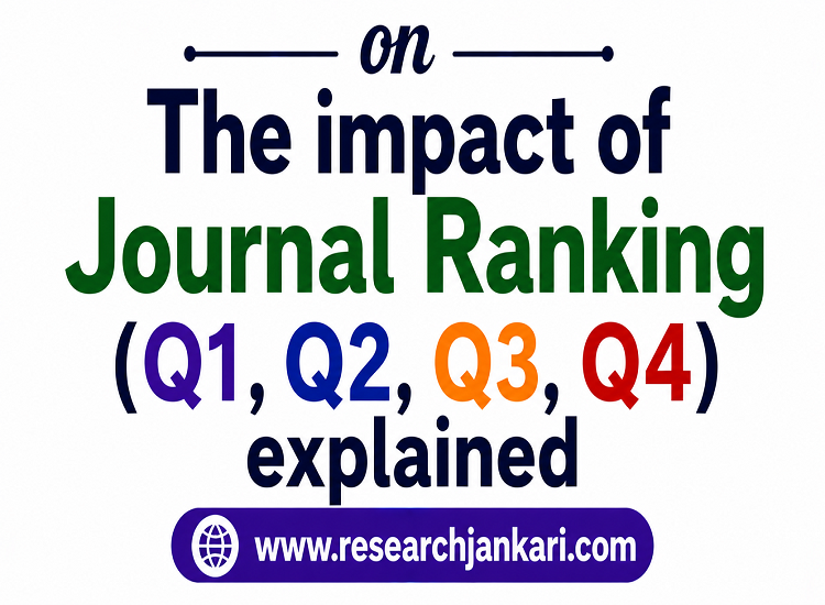 Journal Rankings Explained: What Q1, Q2, Q3, & Q4 Mean